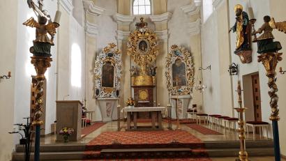 Bild: gz
Zur Finanzierung der Kirchenorgel finden im Altarraum von November bis Januar insgesamt fünf Benefizkonzerte statt.