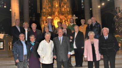 Bild: ads
Auf 40 bis 65 gemeinsame Jahre können die diesjährigen Ehejubilare der Pfarrei St. Martin zurückblicken,.