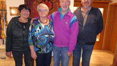 Bild: DFG Waldsassen/exb
Geehrt hat die DFG Waldsassen für langjährige Mitgliedschaft (von links) Ursula Müller (50 Jahre), Hildegard Heinrich (25 Jahre) sowie Dr. Helmut Schreiegg und Bernhard Panrucker (jeweils 50 Jahre).