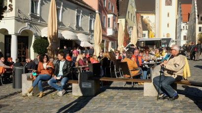 Bild: Hirsch
Zum Marktsonntag meinte es auch die Sonne gut.