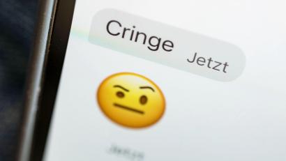 Bild: Marijan Murat
Erhielt mit 42 Prozent der Stimmen: „cringe“. Foto: Marijan Murat/dpa