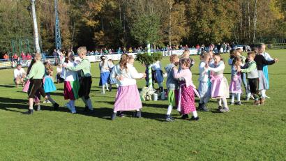 Bild: gmü
Wie die großen Profis: Nach einer intensiven Vorbereitung zeigten die Kirwakids eine gelungene Aufführung