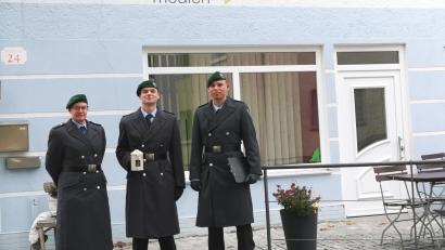 Bild: Portner
In Oberviechtach wurde für die Kriegsgräberfürsorge gesammelt.