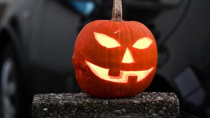 Bild: Felix Kästle
An Halloween können üble Sachen passieren. In Magdeburg jubelte ein Mann Kindern Cannabis unter. Foto: picture alliance / dpa/Archivbild