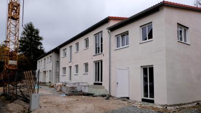 Bild: le
Zuversichtlich ist die Baugenossenschaft „Eigenheim", die barrierefreien Mietwohnungen in Plankenhammer bis Januar/Februar 2022 vermieten zu können.