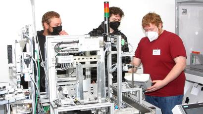 Bild: wro
Der Informatik-Campus am BSZ Wiesau ist bestens ausgestattet. Ein Bild davon konnte man sich beim Tag der offenen Tür machen.