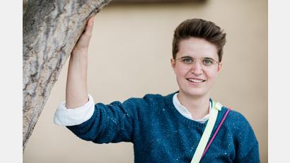 Bild: Peter Bongard
Anna-Nicole Heinrich, 25, ist Studentin und wissenschaftliche Hilfskraft an der Uni Regensburg – und seit einem halben Jahr Präses der EKD-Synode.
