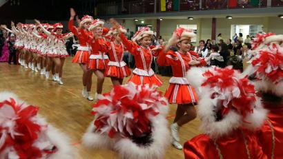 Archivbild: Gerhard Götz
Den Stadtball nutzte die Nabburger Faschingsgesellschaft gerne als Schaulaufen für ihre Garden. 2022 wird es dazu nicht kommen können.