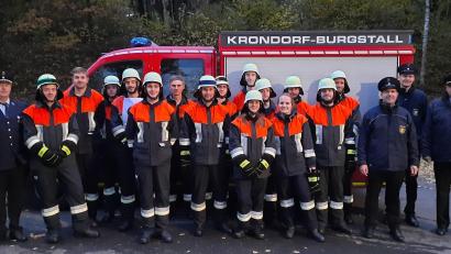 Bild: ads
Der Nachwuchs der Feuerwehr Krondorf-Burgstall absolvierte die Leistungsprüfung mit Bravour.