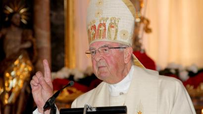 Archivbild: njn
Bischof emeritus Wilhelm Schraml bei seinem Besuch in Erbendorf 2015 bei seiner Predigt in der katholischen Pfarrkirche Erbendorf. .