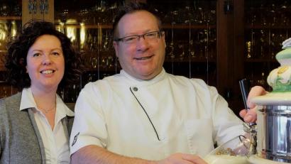 Bild: tr
Bei Silvia und Johann Lemberger ist Essen Wellness pur.