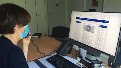 Archivbild: ihl
85 Mitarbeiter sitzen im Gesundheitsamt am Telefon, um Kontakte nachzuverfolgen.