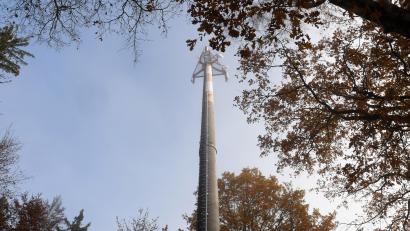 Bild: Gabi Schönberger
Um den 5G-Ausbau in Neustadt/WN voranzutreiben, will die Telekom auch den bereits vorhandenen Funkmasten am "Roten Kreuz" nutzen.
