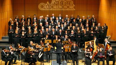 Bild: Wolfgang Steinbacher
Mit Bachs Weihnachtsoratorium nimmt der Amberger Oratorienchor (hier mit der Lukas-Passion) seine Konzerttätigkeit wieder auf.