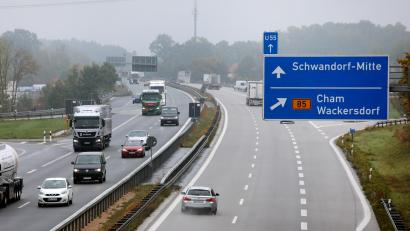 Archivbild: Gerhard Götz
Wegen Bauarbeiten sind im Bereich der Autobahnanschlussstelle Schwandorf-Mitte Sperrungen nötig.