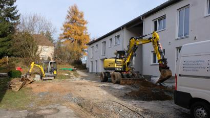 Bild: le
Gleich im neuen Jahr will "Eigenheim" die neuen barrierefreien Wohnungen belegen.