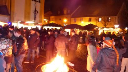 Archivbild: hme
Sollte die Dorfweihnacht 2021 in Neudorf stattfinden können, ist eines sicher: So wie 2019 wird es sicher nicht zugehen.