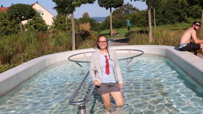 Bild: Wolfgang Karl
Romy Freund vor der Bundestagswahl..