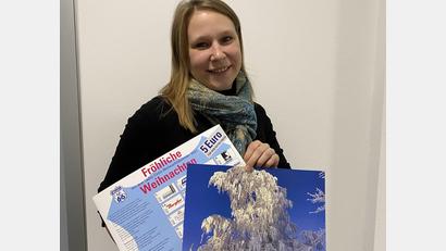 Bild: exb
Ladies-Circle-Präsidentin Victoria Krautter freut sich auf den Verkauf der Kalender für den guten Zweck.