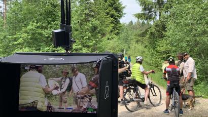 Bild: Isabel Lautenschlager/exb
Für den neuen Imagefilm wurden sehr viele Aufnahmen gemacht.