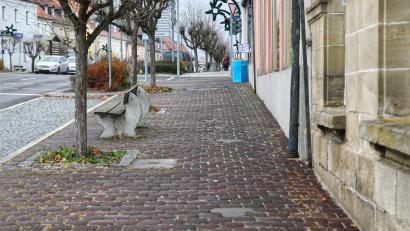 Bild: njn
In der Stadtratssitzung wurde der schlechte Zustand der Gehwege bemängelt.