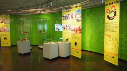 Bild: Ikom Stiftland/exb
Die Sonderausstellung im Infopoint bietet einen Einblick in die vielfältige Museumslandschaft im Landkreis Tirschenreuth.
