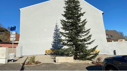 Bild: Wilhelm Amann
Der neue Platz wäre geeignet für einen vorweihnachtlichen Treff bei Glühwein. Ob das die aktuelle Corona-Lage zulässt, muss allerdings erst noch geklärt werden.