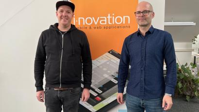 Bild: i-NOVATiON GmbH
Christian Sigritz (links) und Markus Meierhöfer sind die Geschäftsführer der Weidener i-NOVATiON GmbH.