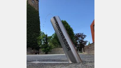 Bild: Stadt Sulzbach-Rosenberg
So sollen die beiden Edelstahl-Trinkwasserbrunnen in der Stadt aussehen.