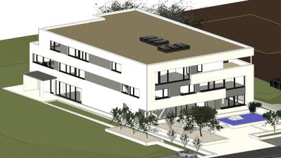 Grafik: Josef Reger Bau GmbH
PSZ electronic GmbH in Vohenstrauß plant den Bau eines neuen Verwaltungsgebäudes. Das Projekt wird rund 4,25 Millionen Euro kosten.