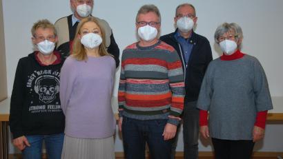 Bild: gsp
Der neue Vorstand (vorne von links): Maria Bezold, Veronika Frenzel, Hans-Jürgen Bumes und Freya Zobel. Hinten von links: Gottfried Utz und Rolf Künstler.