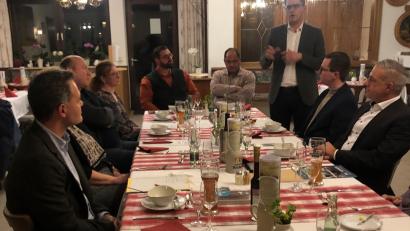 Bild: mez
MdEP Christian Doleschal referierte beim Fischessen des Kreisverbandes der Mittelstandsunion im Landkreis Tirschenreuth.