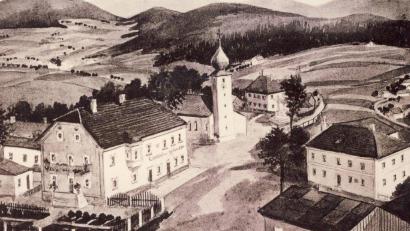 Archivbild: pi 
Das Titelbild zeigt die Pfarrkirche in Neukirchen zu St. Christoph aus dem Jahr 1930.