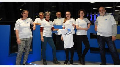 Bild: gmü
Das Team Digivolution möchte das Future Lab nutzen, den Bürgern digitale Anwendungsbeispiele näherzubringen. Von links: Susanne Heibl, Erwin Löw, Maria Müller, Gerhard Müller Barbara Heibl, Susanne Martin und Peter Nickl.