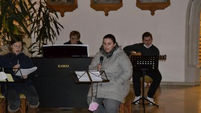 Bild: mrb
Die Gesangsgruppe