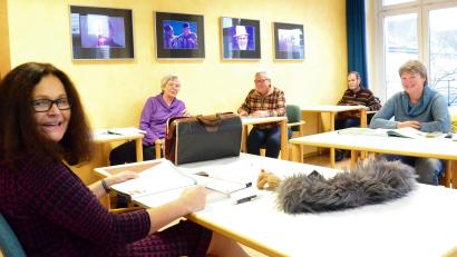 Archivbild: Kunz
Ein Italienischkurs für Anfänger kann auch Spaß machen, wie man sieht.