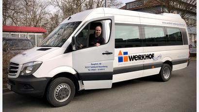 Bild: e
Ein Kleinbus des Werkhofs Amberg-Sulzbach soll bald auch in Vilseck als Senioren-Shuttle unterwegs sein.