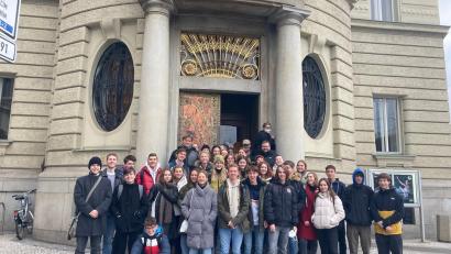 Bild: Bianca Rauchenberger/exb
Innerhalb der Schulpartnerschaft mit dem Gymnazium Sokolov fand ein gemeinsames Treffen in Prag statt