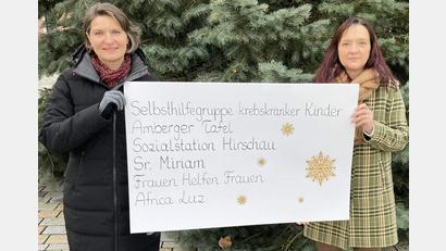 Bild: u
Der Hirschauer Frauenbund kann im Corona-Jahr 2021 seine Spenden nicht bei einer Adventsfeier übergeben. Die Vorsitzenden Gerlinde Siegert (rechts) und Irmgard Sellmeyer überweisen die Summen auf die Konten der sozialen und gemeinnützigen Organisationen.