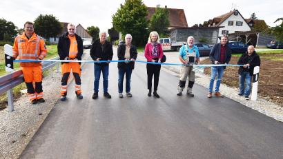 Archivbild: no
Eine Investition, die der Birgland-Haushalt 2021 auflistet: Seit der Freigabe im September binden 830 Meter Gemeindestraße Leinhof an die Kreisstraße AS 3 an. Zur Auftragssumme von 450.000 Euro werden 350.000 Euro Fördermittel erwartet.