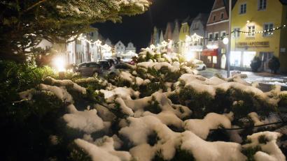 Bild: anm
Ob es in diesem Jahr mit der weißen Weihnacht klappt? Kurz vor dem dritten Advent sah es in Neustadt/WN schon mal gut aus.