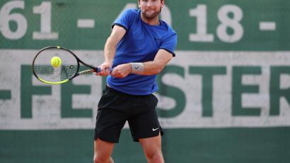 Bild: hak
Lokalmatador Leo Gomez-Islinger trifft zum Turnierauftakt auf einen Qualifikanten.