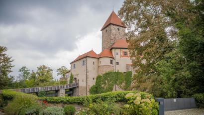 Archivbild: Norbert Eimer
Burg Wernberg - hier im Frühjahr 2019 - wird künftig von der Vincera Klinik geleast.