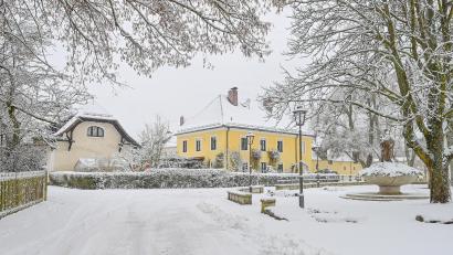 Bild: sds
Stimmungsvoll präsentierte sich das Rondell in Friedenfels am ersten Weihnachtsfeiertag.