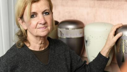Bild: Gabi Schönberger
Ellen Procher, 62, Bestattungsunternehmerin in Weiden.