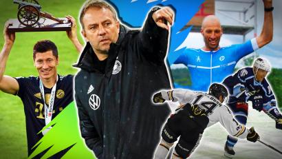 Bild: Federrica Gambarini/Sven Hoppe/ Gerd Spiess/ Rudi Gebert Grafik: Thimo Kriegbaum
Fußball, Eishockey und Triathlon: Unser Jahresrückblicksquiz für den Sport