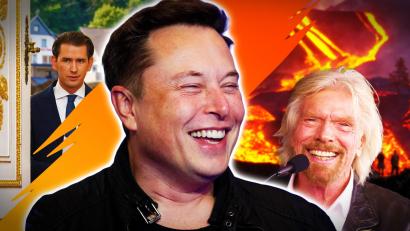 Bild: Hannibal Hanschke/ Ringo Chiu/ Georg Hochmuth Grafik: Thimo Kriegbaum
Weltraumflüge, Elon Musk oder Österreichs Kanzler Kurz: Unser Jahresrückblick als Quiz.