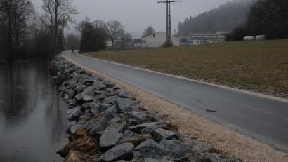 Bild: pop
Der Bau des Radweges im Lauterachtal macht Ausgleichsmaßnahmen erforderlich.