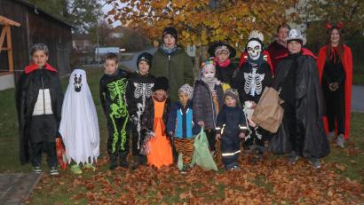 Bild: do
Halloween in Haselbrunn bei Speinshart