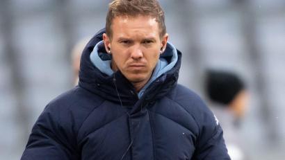 Archivbild: Sven Hoppe/dpa
Bayern-Coach Julian Nagelsmann hat zahlreiche Corona-Fälle in seinem Team.